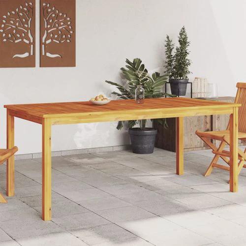 vidaXL Garden Table 85x85x74 cm Solid Acacia Wood by vidaXL