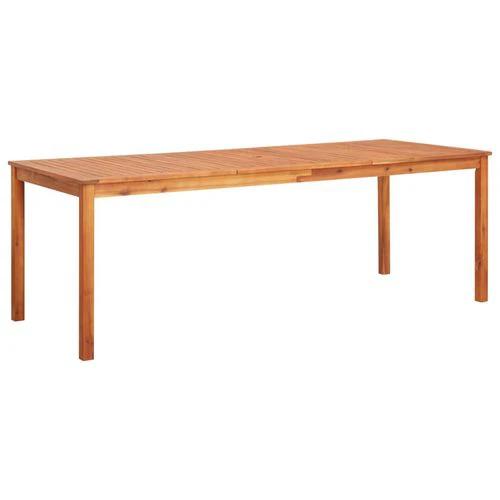 vidaXL Garden Table 88x88x74 cm Solid Acacia Wood by vidaXL