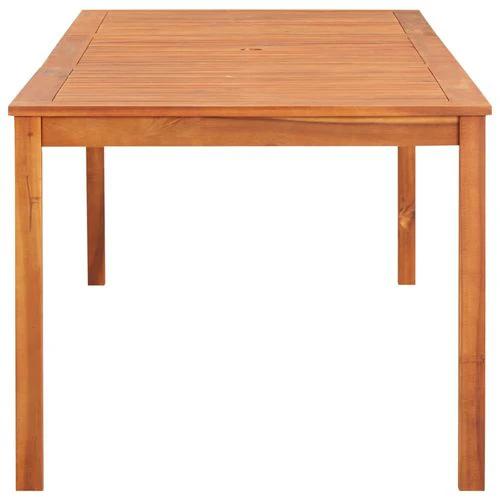 vidaXL Garden Table 88x88x74 cm Solid Acacia Wood by vidaXL