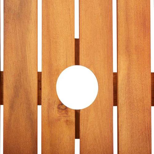 vidaXL Garden Table 88x88x74 cm Solid Acacia Wood by vidaXL