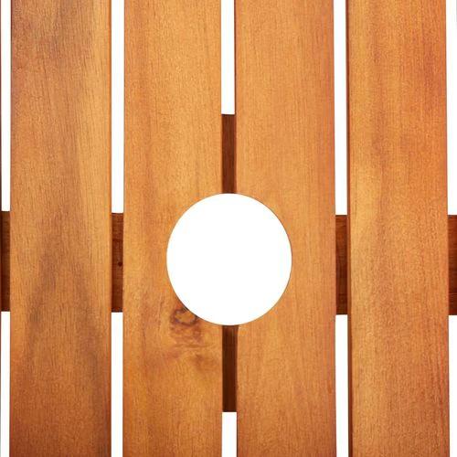 vidaXL Garden Table 88x88x74 cm Solid Acacia Wood by vidaXL