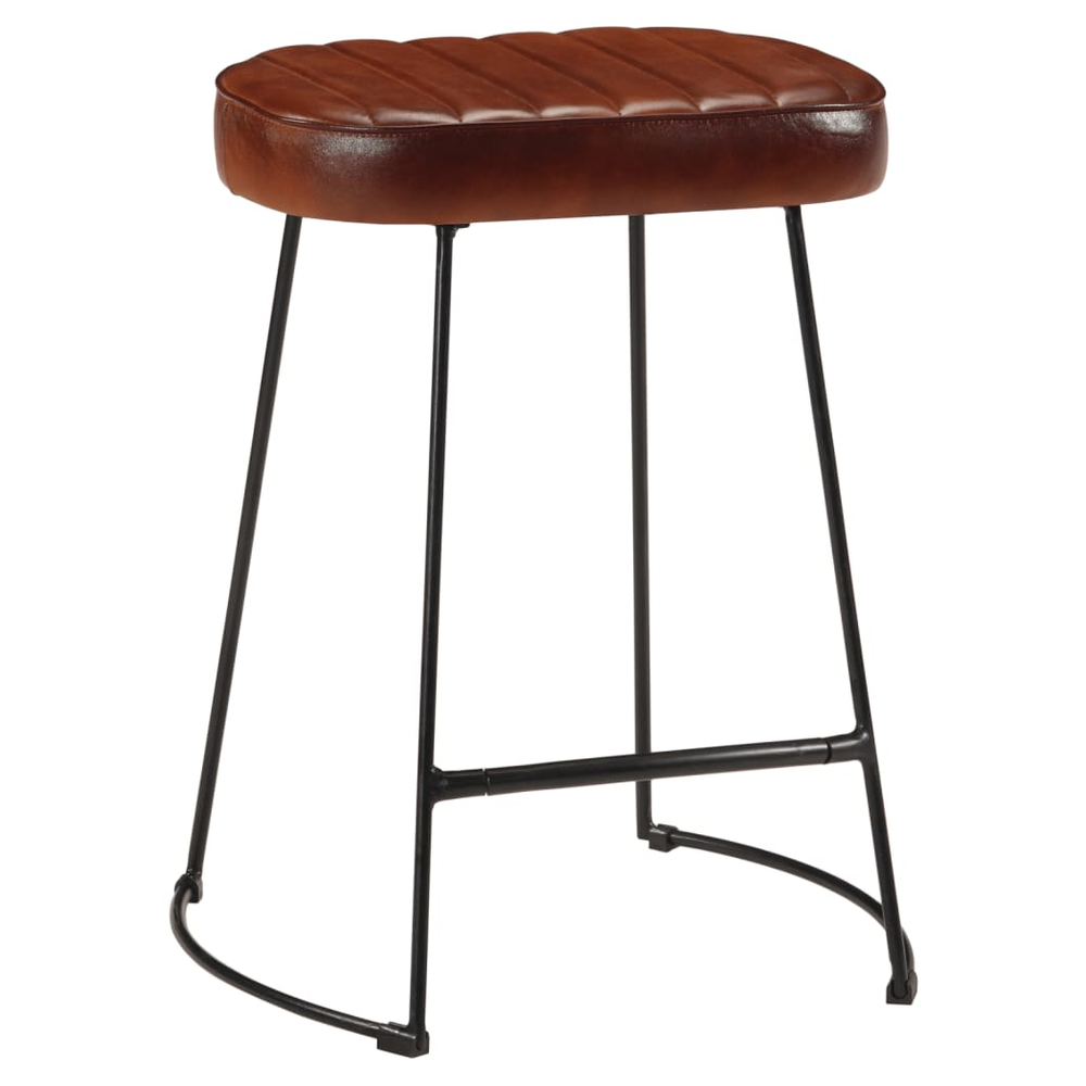 Bar Stools 2 pcs vidaXL Dark Brown 40x29.5x53 cm by vidaXL