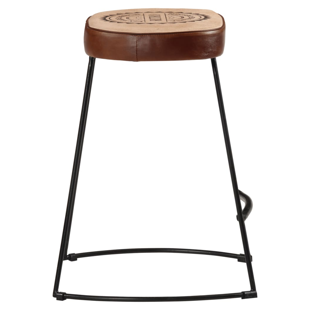 vidaXL Bar Stools 2 pcs vidaXL Dark Brown 40x29.5x53 cm - Uncategorized Bar Stool