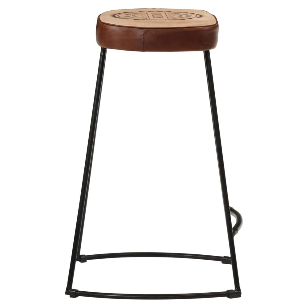 vidaXL Bar Stools 2 pcs vidaXL Dark Brown 41x29x62 cm - Uncategorized Bar Stool