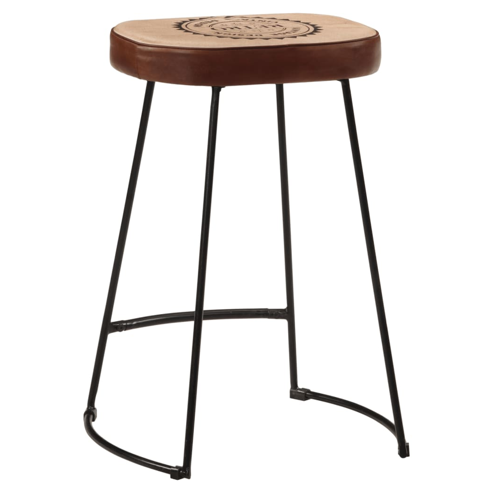 vidaXL Bar Stools 2 pcs vidaXL Dark Brown 41x29x62 cm - Uncategorized Bar Stool