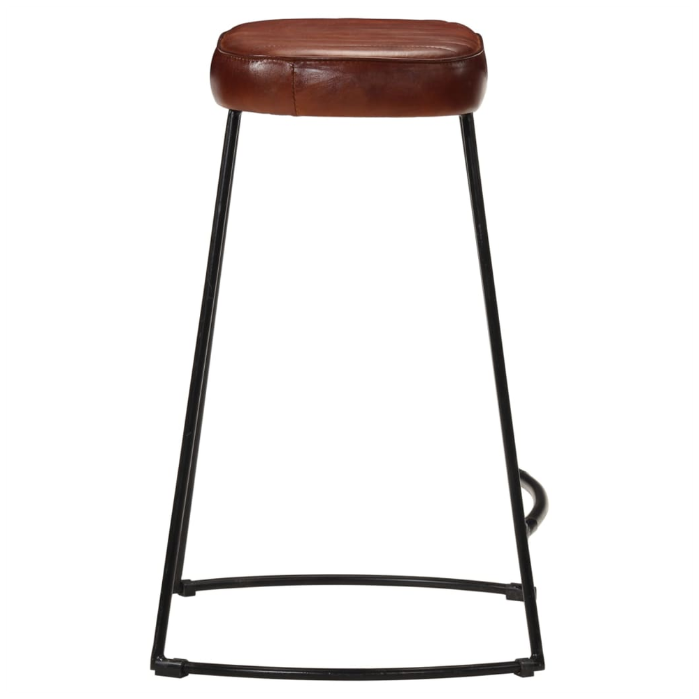 vidaXL Bar Stools 2 pcs vidaXL Dark Brown 41x29x62 cm - Uncategorized Bar Stool