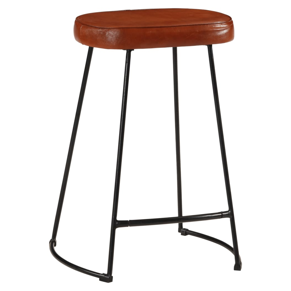 vidaXL Bar Stools 2 pcs vidaXL Dark Brown 41x29x62 cm - Uncategorized Bar Stool