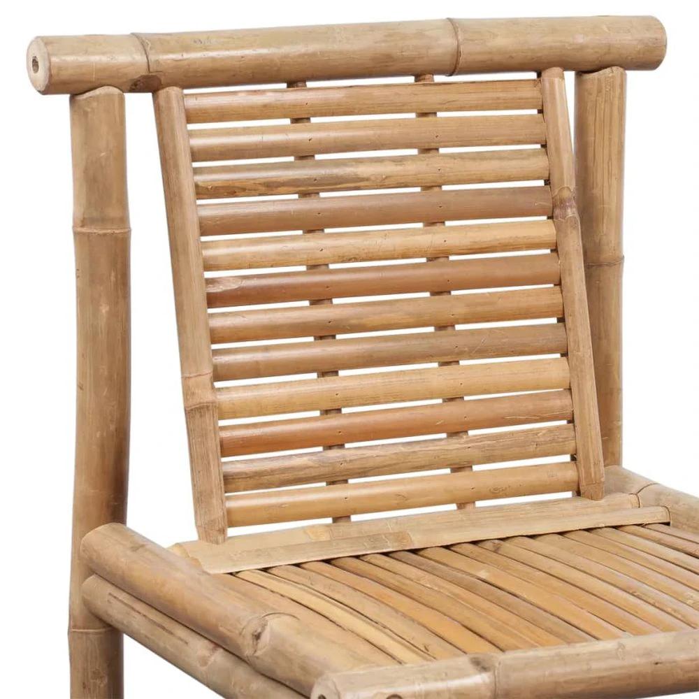 Bar Stools vidaXL 2 pcs Bamboo by vidaXL