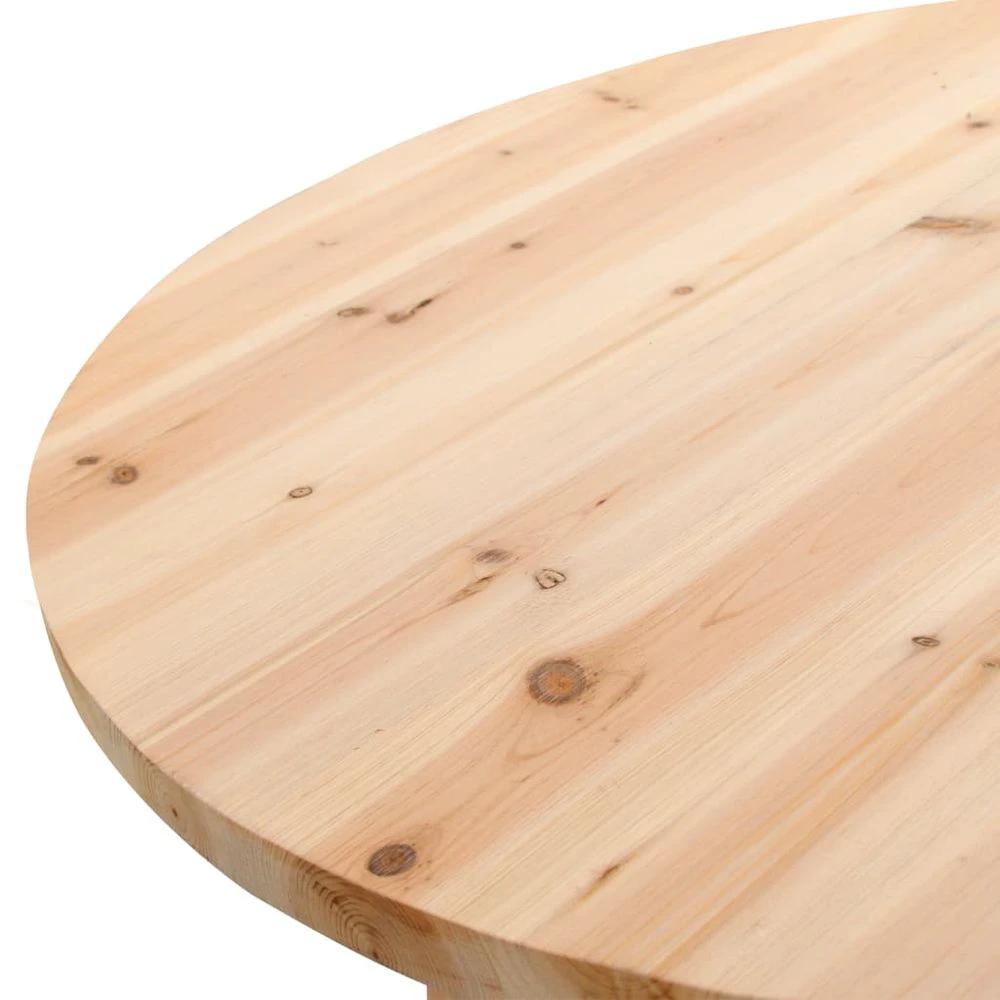 Foldable Bar Table 78 cm Fir Wood vidaXL by vidaXL