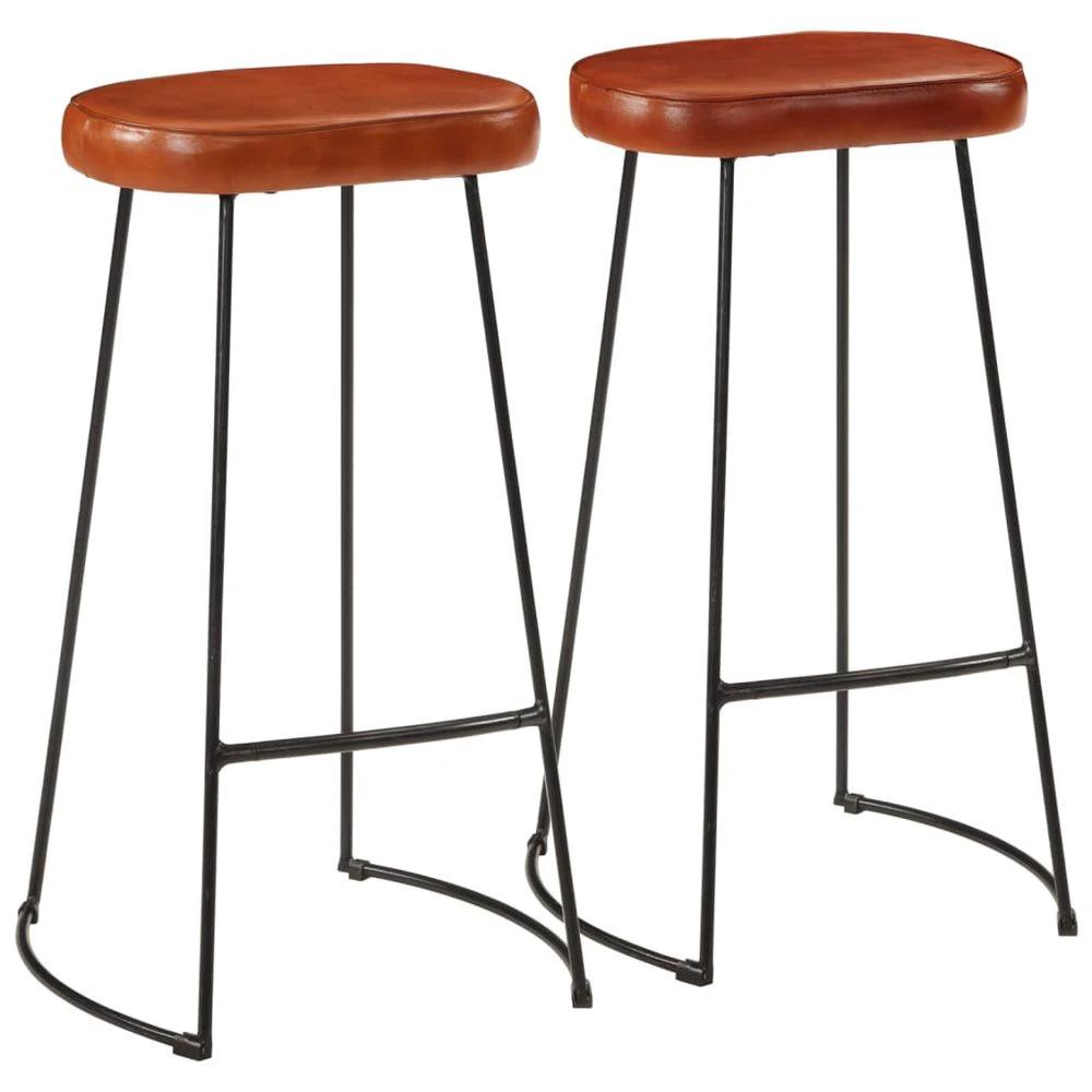 vidaXL Gavin Bar Stools 2 pcs vidaXL 44x37.5x78 cm - Uncategorized Bar Stool