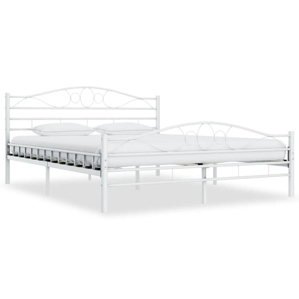 Bed Frame Black Steel 120x200 cm vidaXL by vidaXL