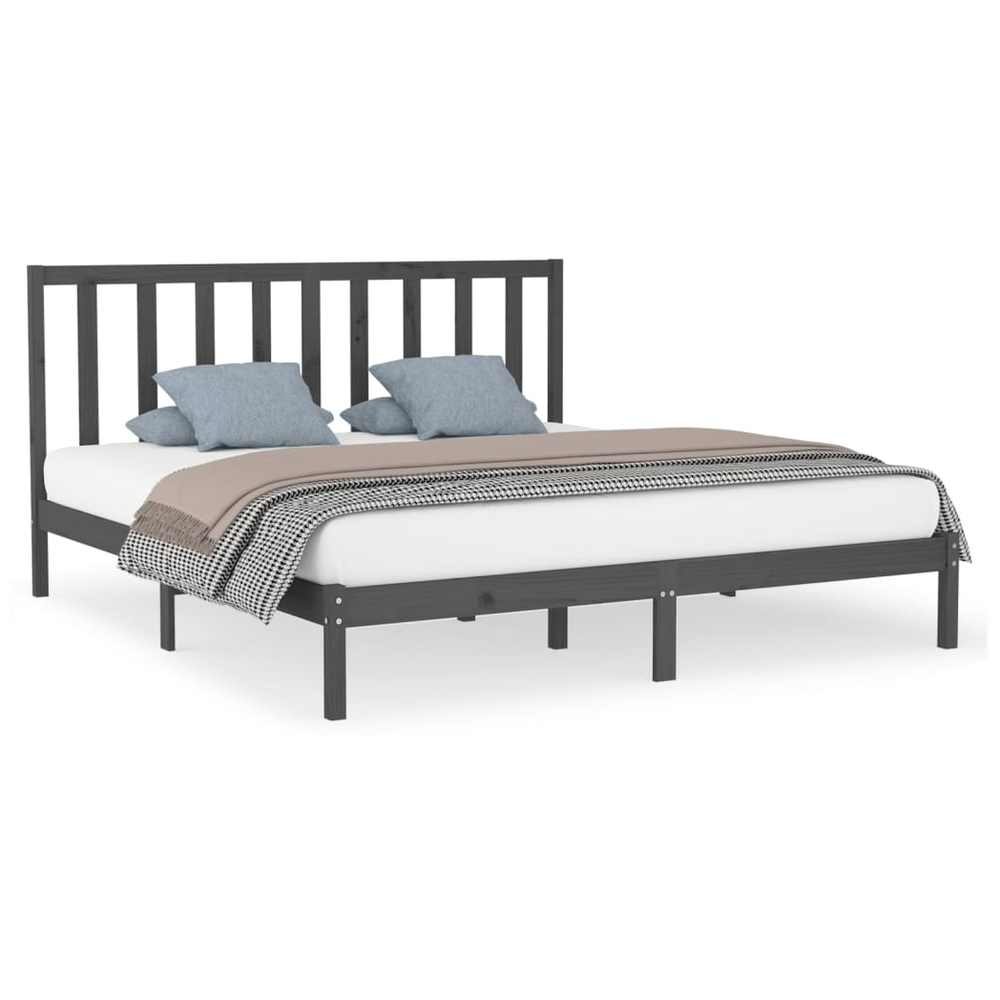 Bed Frame vidaXL Solid Wood 120x200 cm by vidaXL