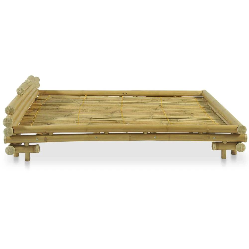 vidaXL Bed Frame Bamboo 180x200 cm 6FT vidaXL Super King - Uncategorized Bed Frames