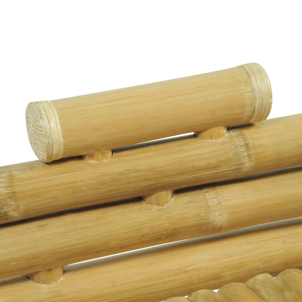 vidaXL Bed Frame Bamboo 180x200 cm 6FT vidaXL Super King - Uncategorized Bed Frames