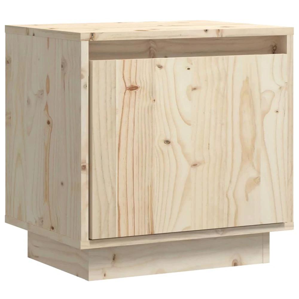 Bedside Cabinet 40x30x40 cm vidaXL Solid Wood Pine by vidaXL
