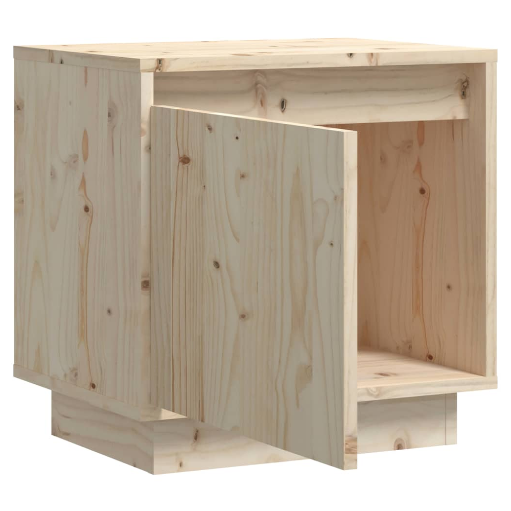 Bedside Cabinet 40x30x40 cm vidaXL Solid Wood Pine by vidaXL