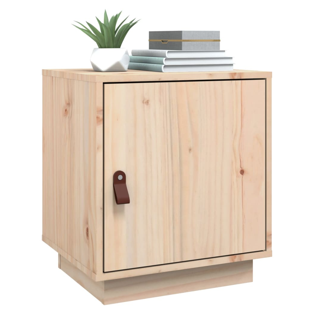 Bedside Cabinets 2 pcs 40x34x45 cm vidaXL Solid Wood Pine by vidaXL