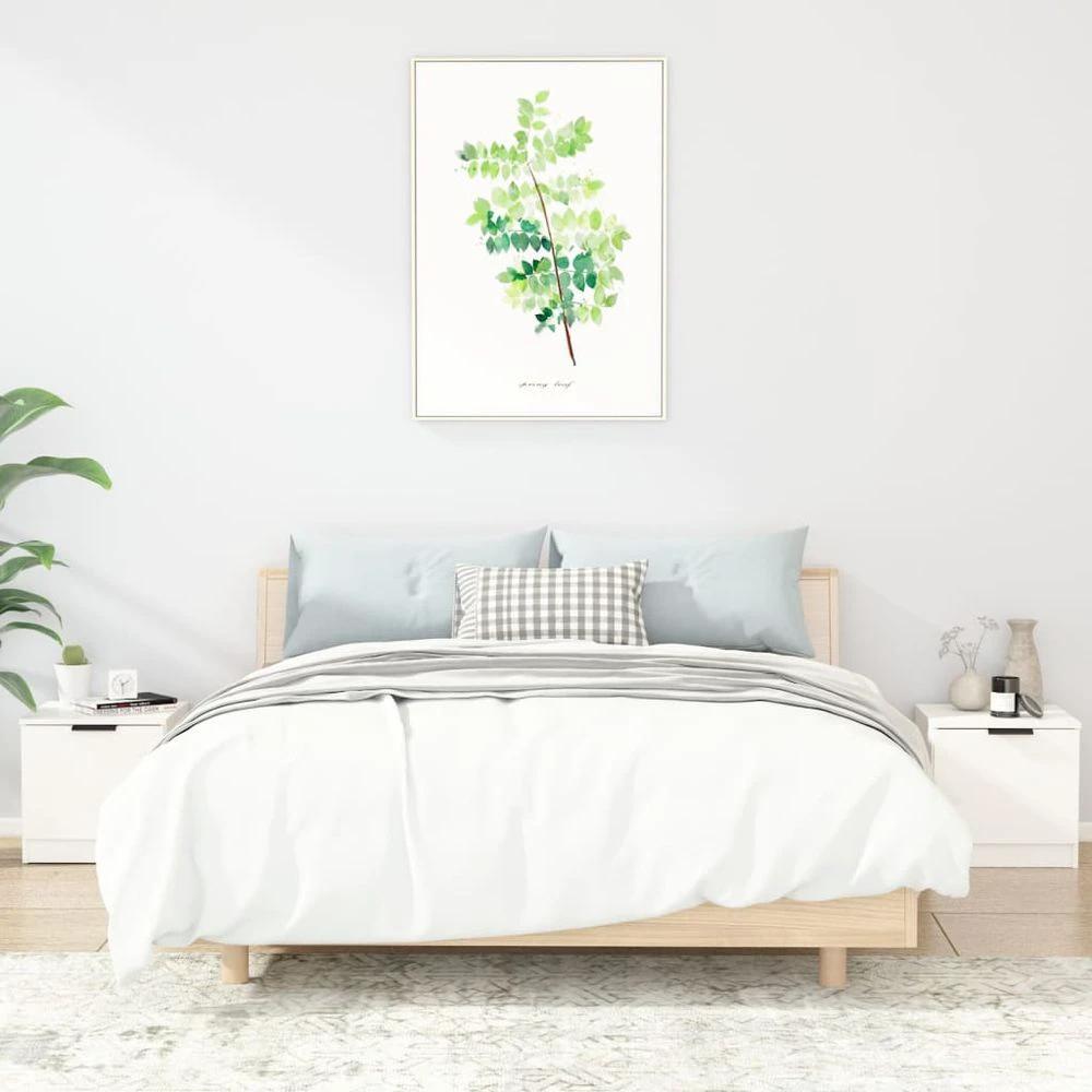 Bedside Cabinet Smoked Oak 40x39x40 cm vidaXL by vidaXL