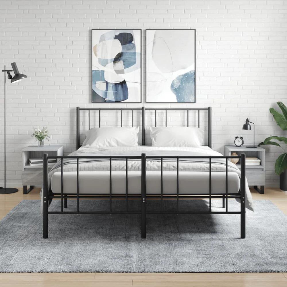 Bedside Cabinet White 40x35x50 cm vidaXL Engineered Wood by vidaXL