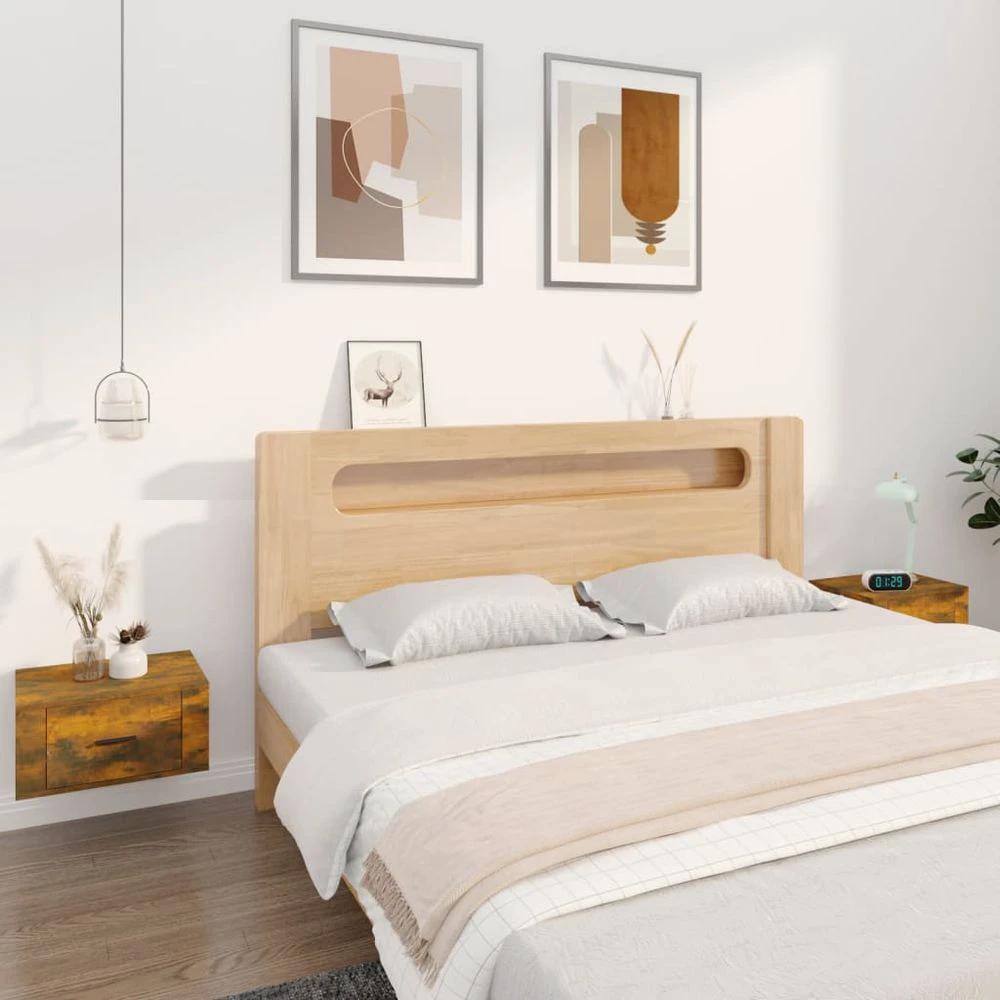 Wall-mounted Bedside Cabinet White 50x36x25 cm by vidaXL