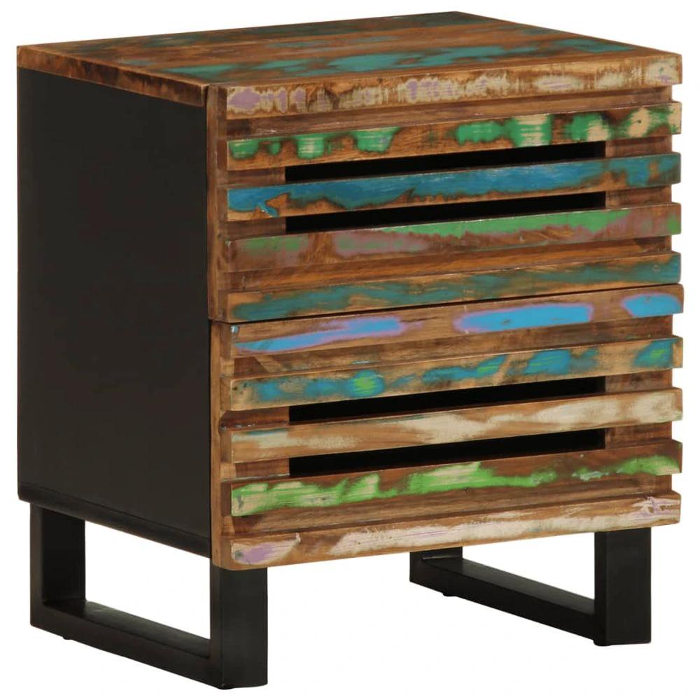 Bedside Cabinets 2 pcs 40x33x46 cm vidaXL Solid Wood Mango by vidaXL