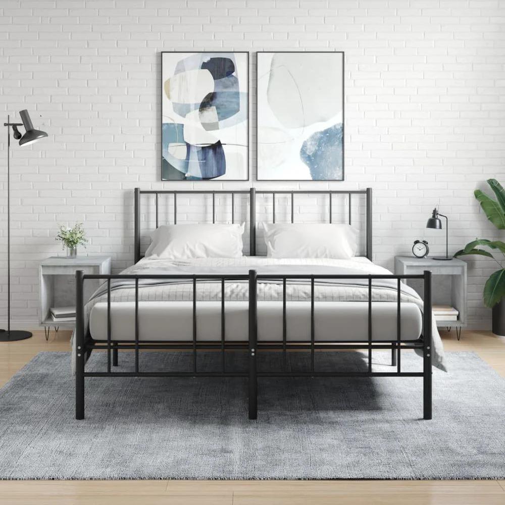 Bedside Cabinet White 40x35x50 cm vidaXL Engineered Wood by vidaXL