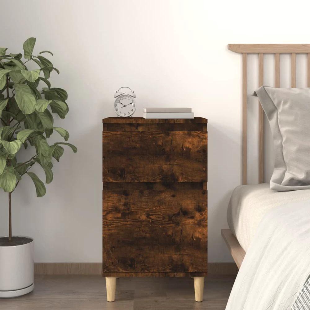Bedside Cabinet White 40x35x70 cm vidaXL by vidaXL