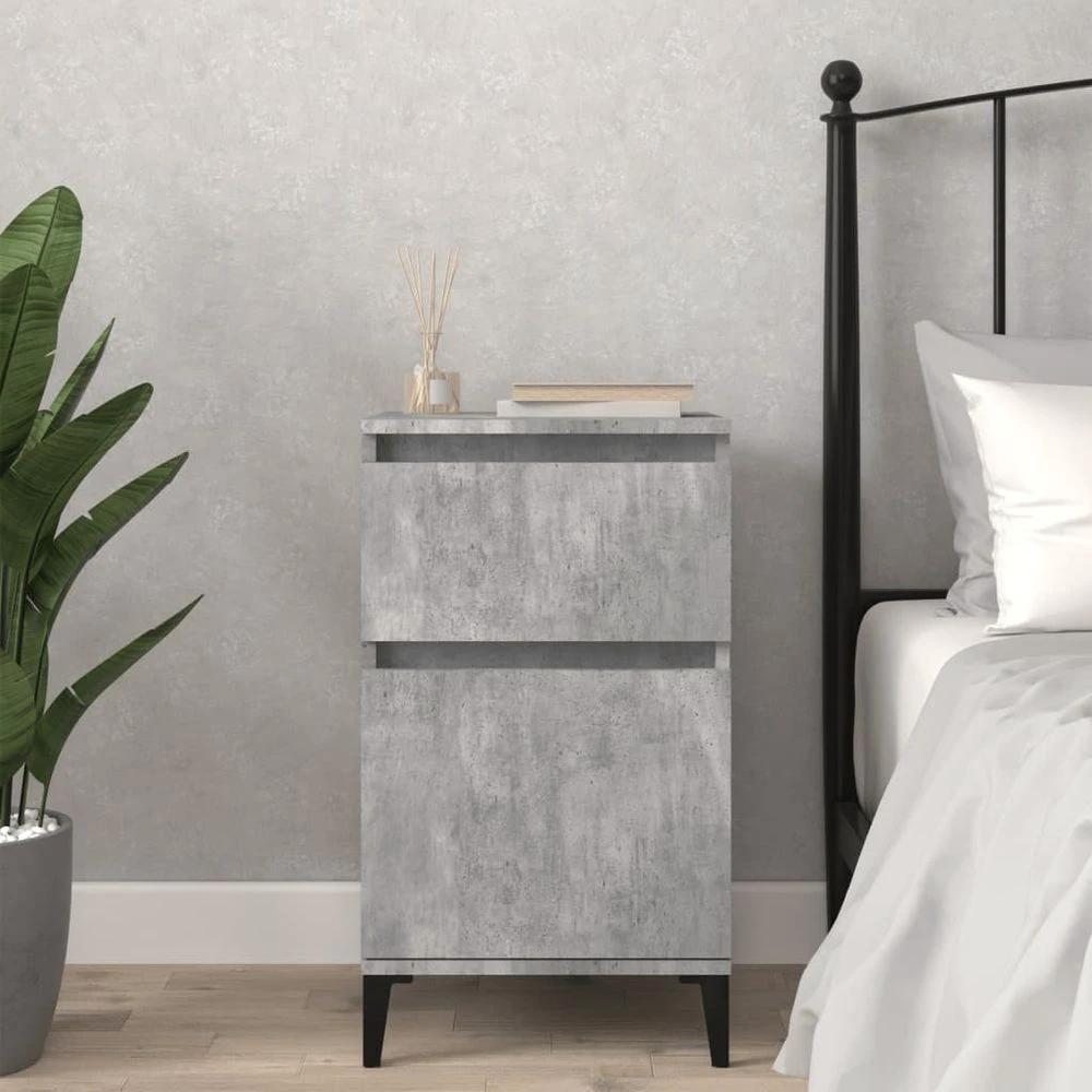 vidaXL Bedside Cabinet White 40x35x70 cm vidaXL - Nightstands Bedside Table