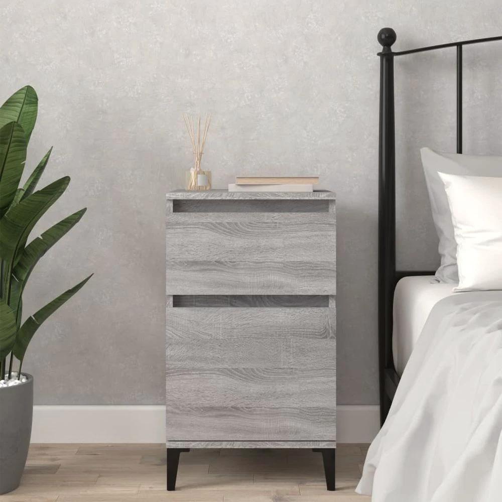 vidaXL Bedside Cabinet White 40x35x70 cm vidaXL - Nightstands Bedside Table