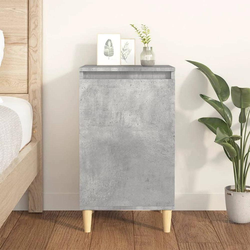 Bedside Cabinet White 40x35x70 cm vidaXL Engineered Wood by vidaXL