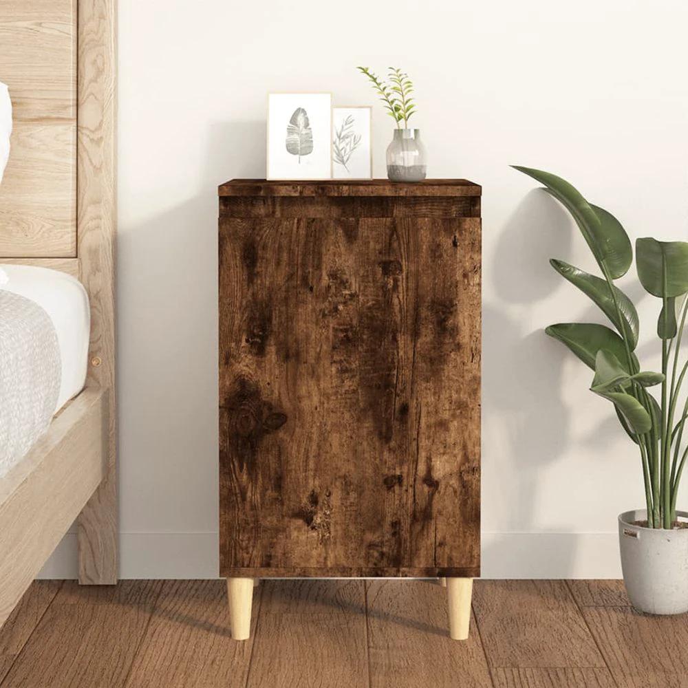 Bedside Cabinet White 40x35x70 cm vidaXL Engineered Wood by vidaXL