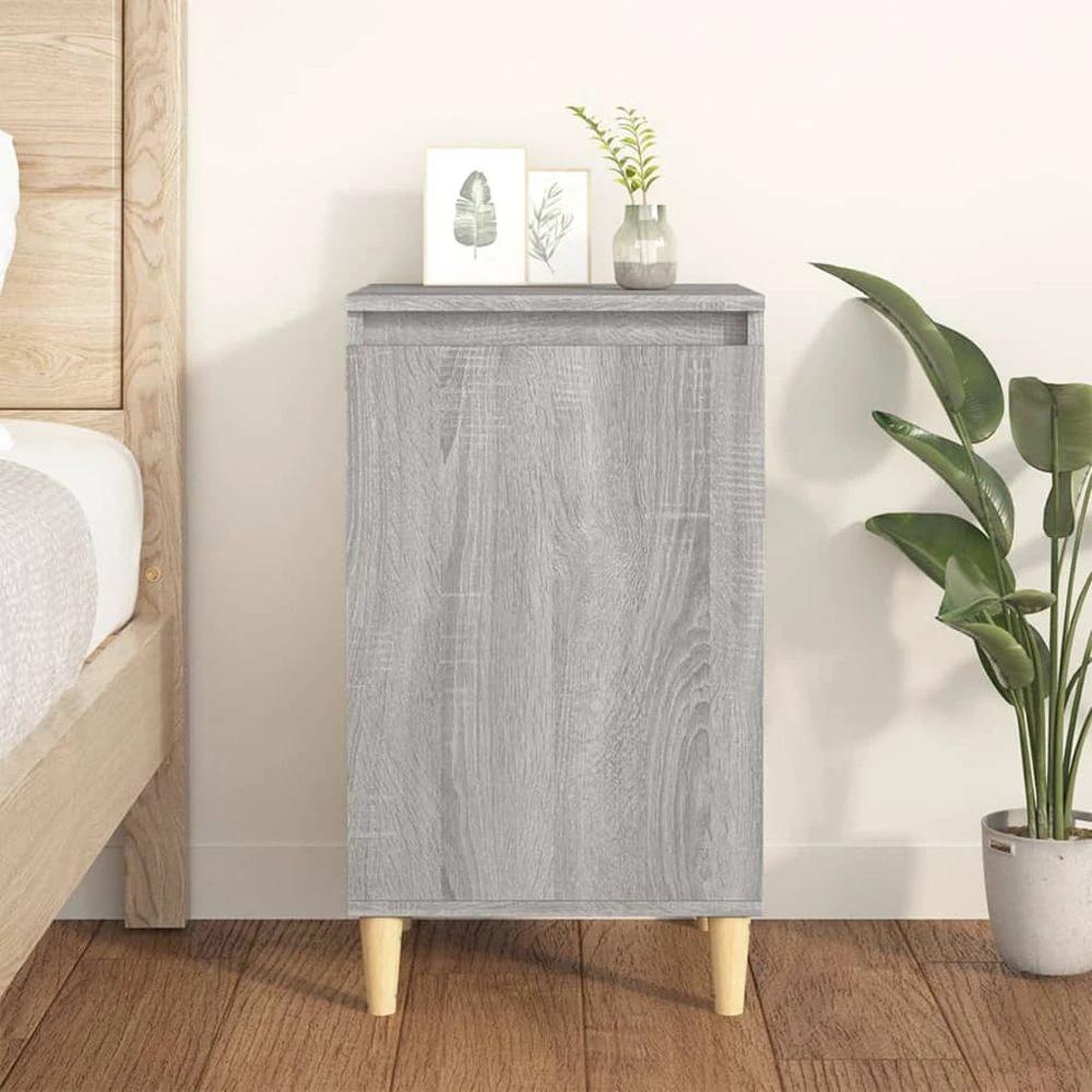 Bedside Cabinet White 40x35x70 cm vidaXL Engineered Wood by vidaXL
