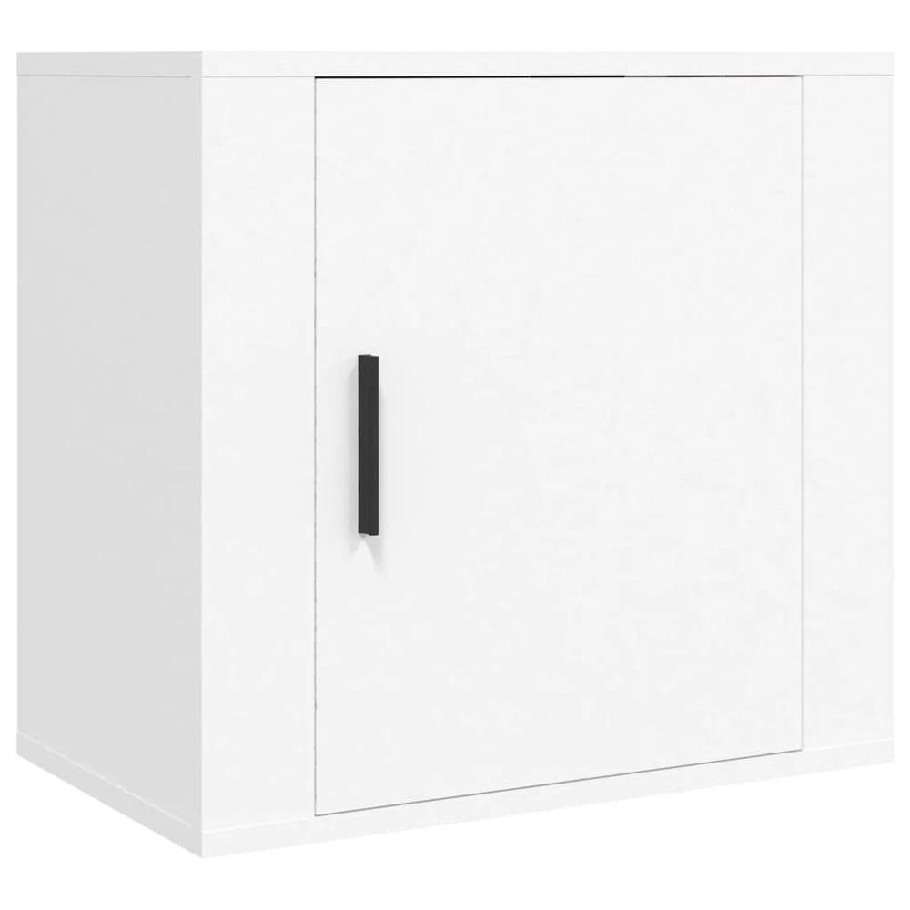 Wall-mounted Bedside Cabinet White 50x30x47 cm by vidaXL