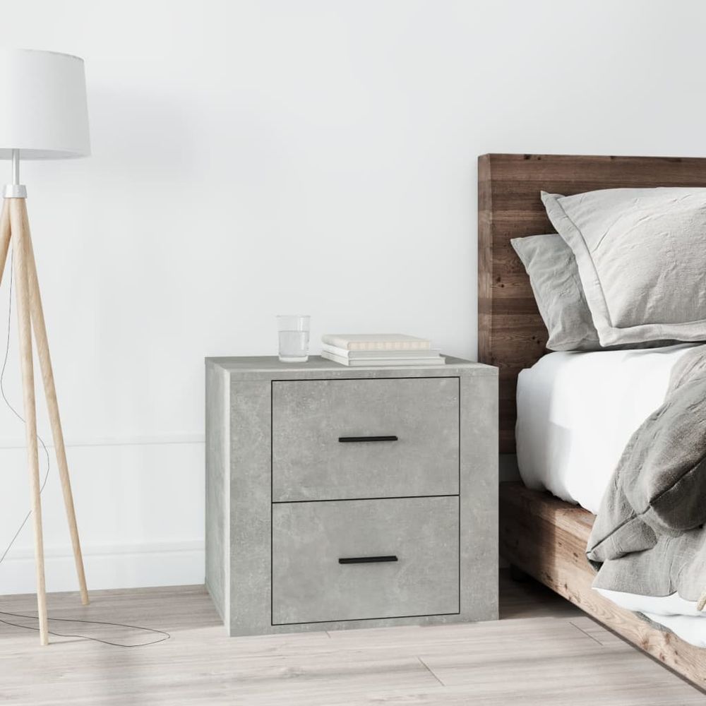 vidaXL Bedside Cabinet White 50x39x47 cm vidaXL - Nightstands Bedside Table