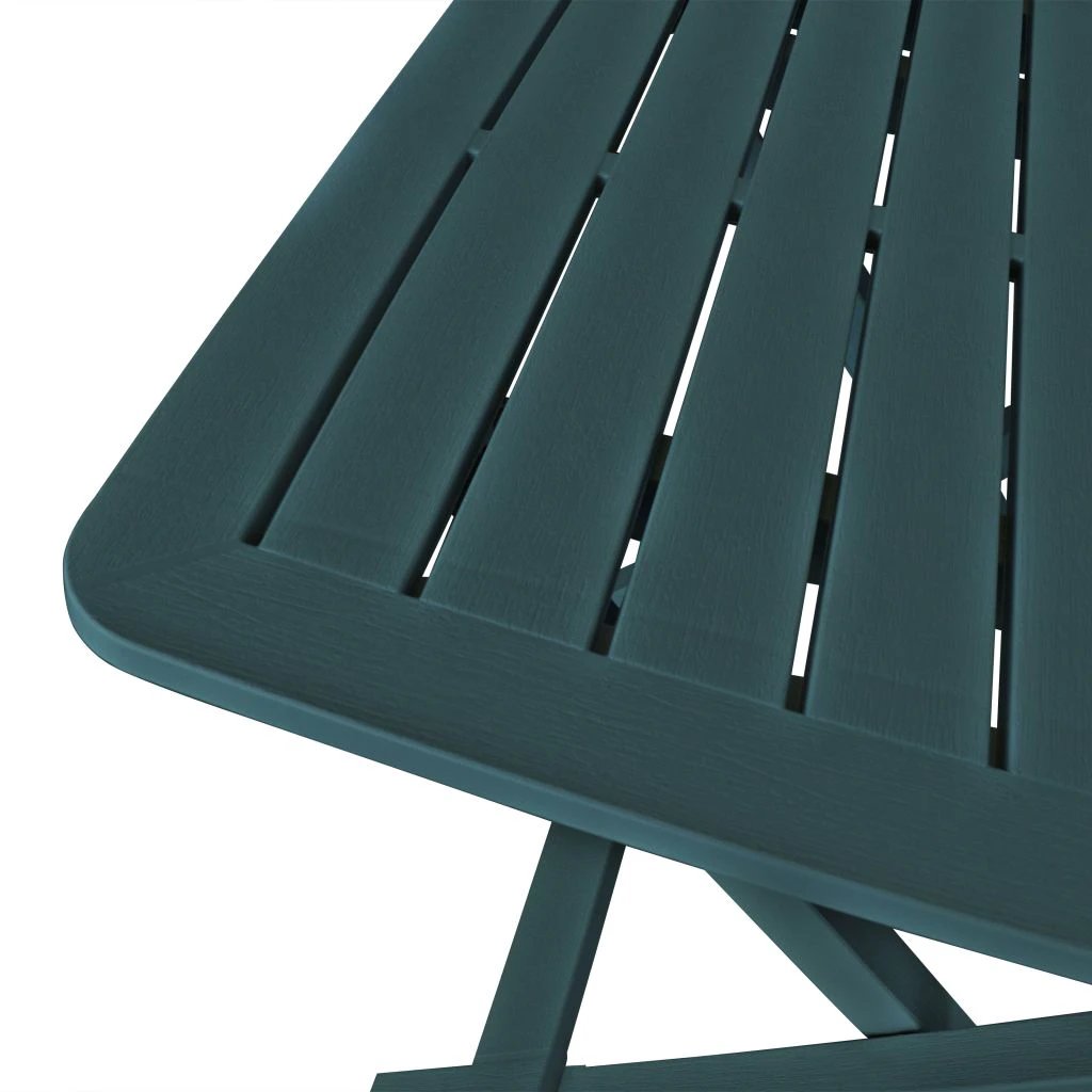 vidaXL 3 Piece Folding Bistro Set Plastic Anthracite - Bistro Sets