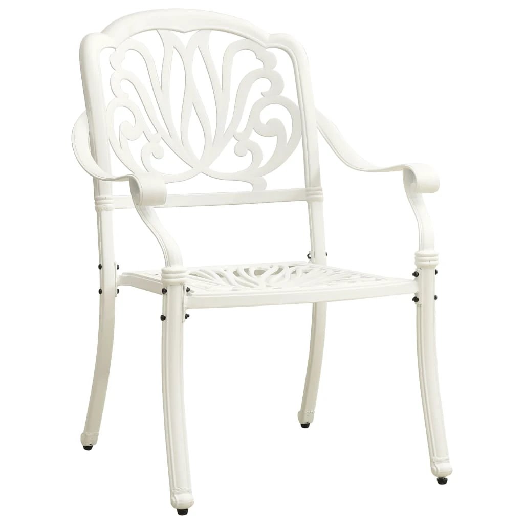 vidaXL 3 Piece Bistro Set Cast Aluminium Bronze by vidaXL