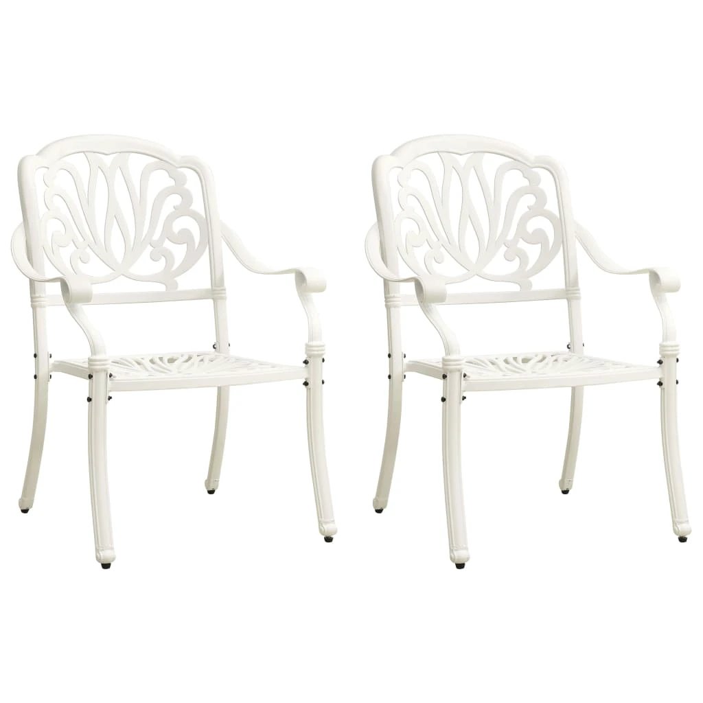 vidaXL 3 Piece Bistro Set Cast Aluminium Bronze by vidaXL