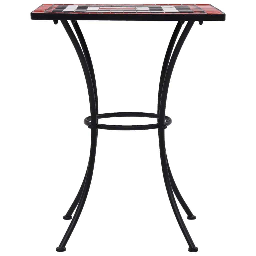 vidaXL Mosaic Bistro Table Terracotta 60 cm Ceramic by vidaXL