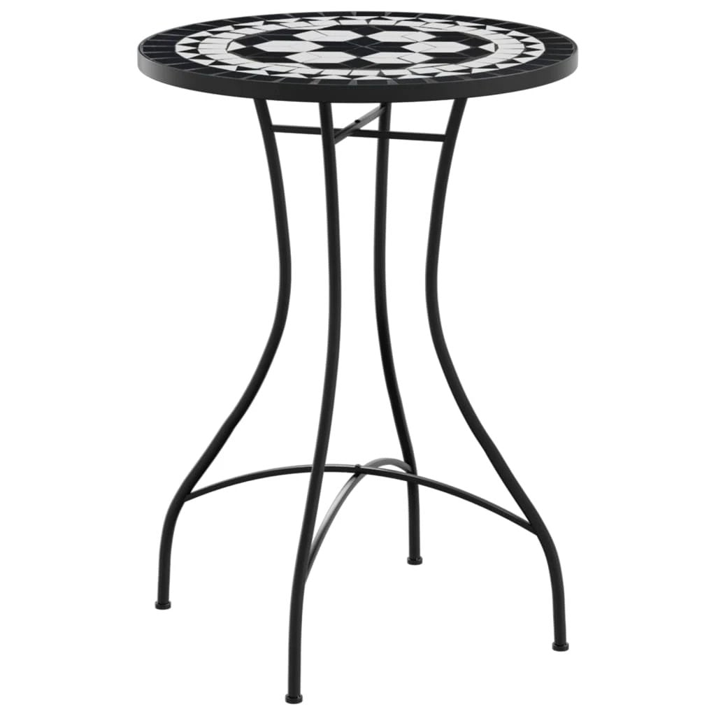vidaXL Mosaic Bistro Table Terracotta 60 cm Ceramic - Bistro Sets