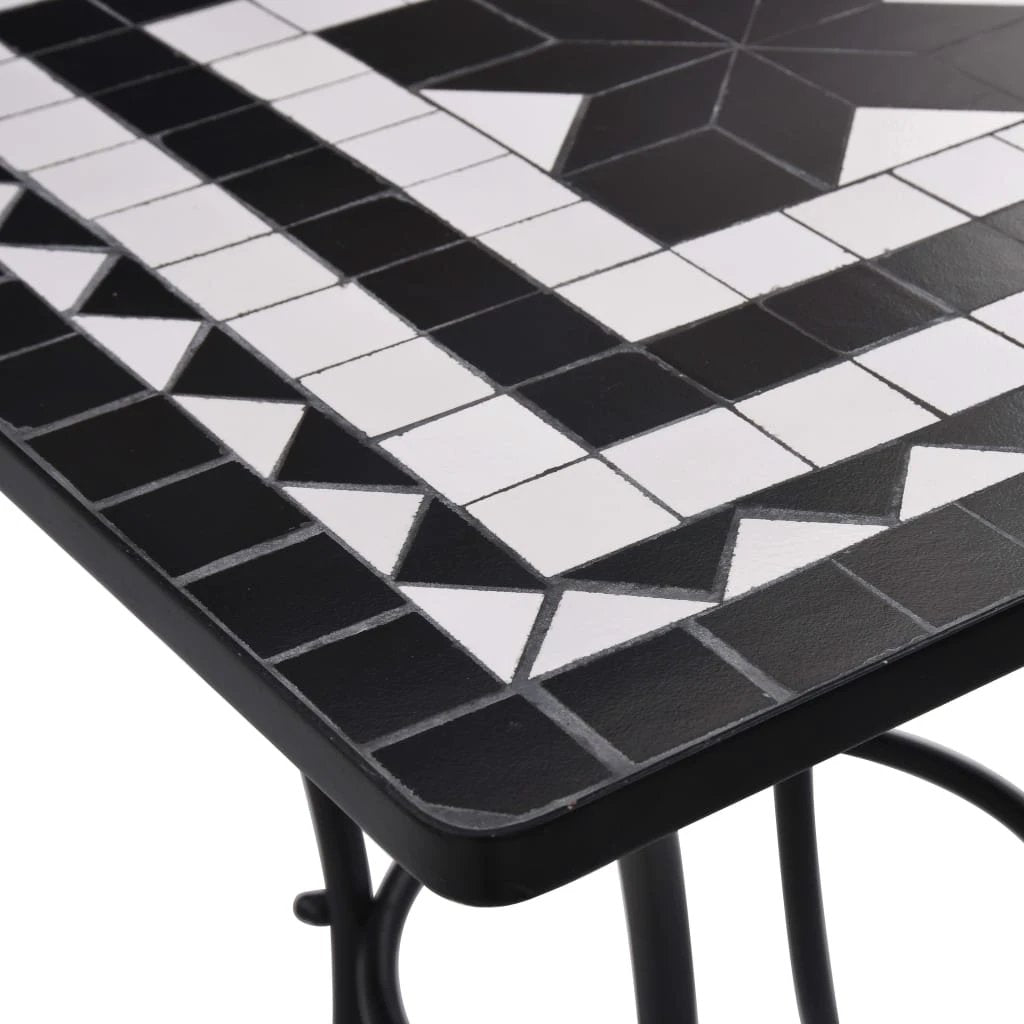 vidaXL Mosaic Bistro Table Terracotta 60 cm Ceramic by vidaXL