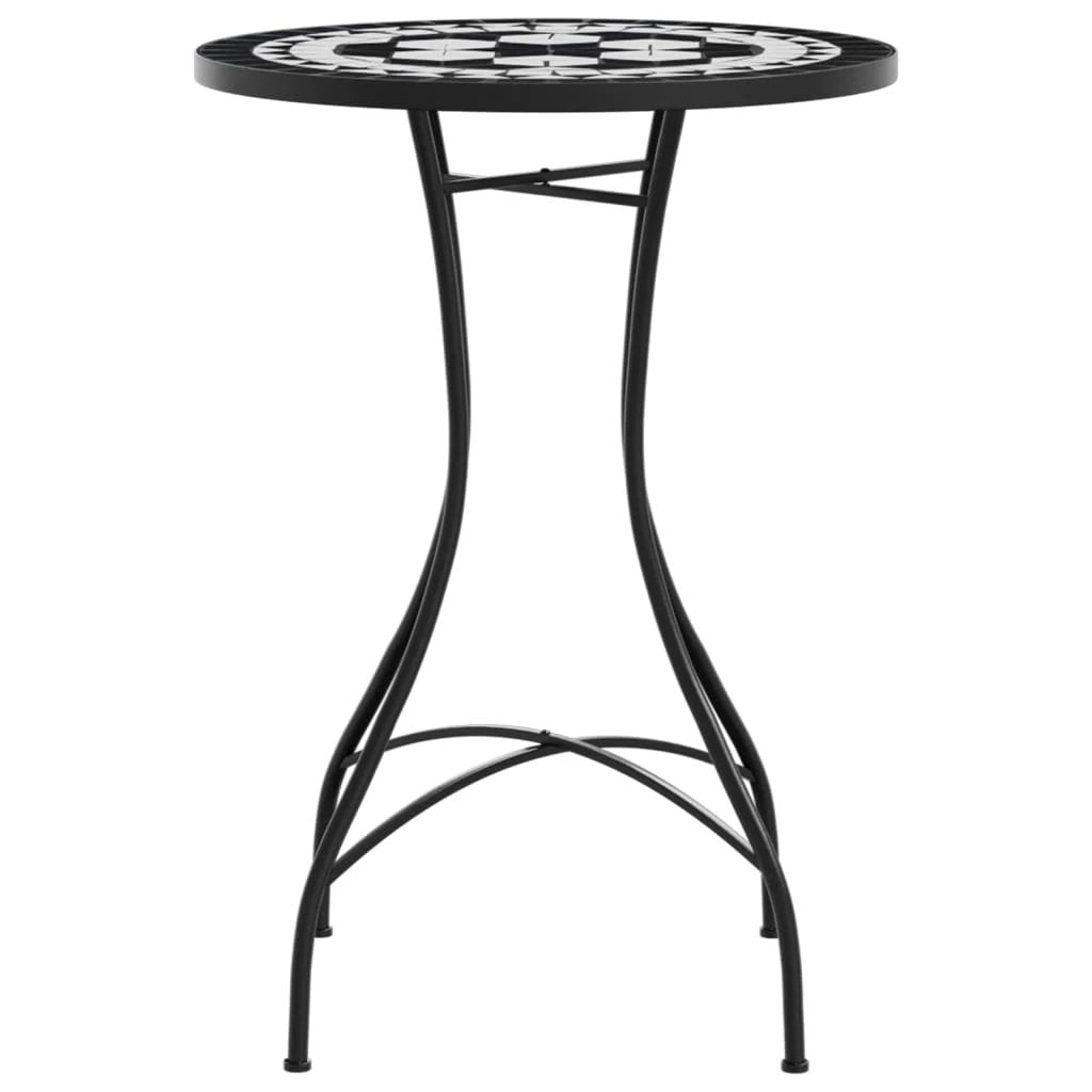 vidaXL Mosaic Bistro Table Terracotta 60 cm Ceramic - Bistro Sets