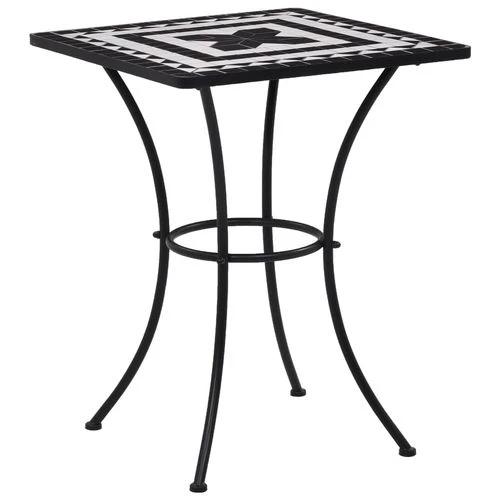 vidaXL Mosaic Bistro Table Terracotta 60 cm Ceramic - Bistro Sets