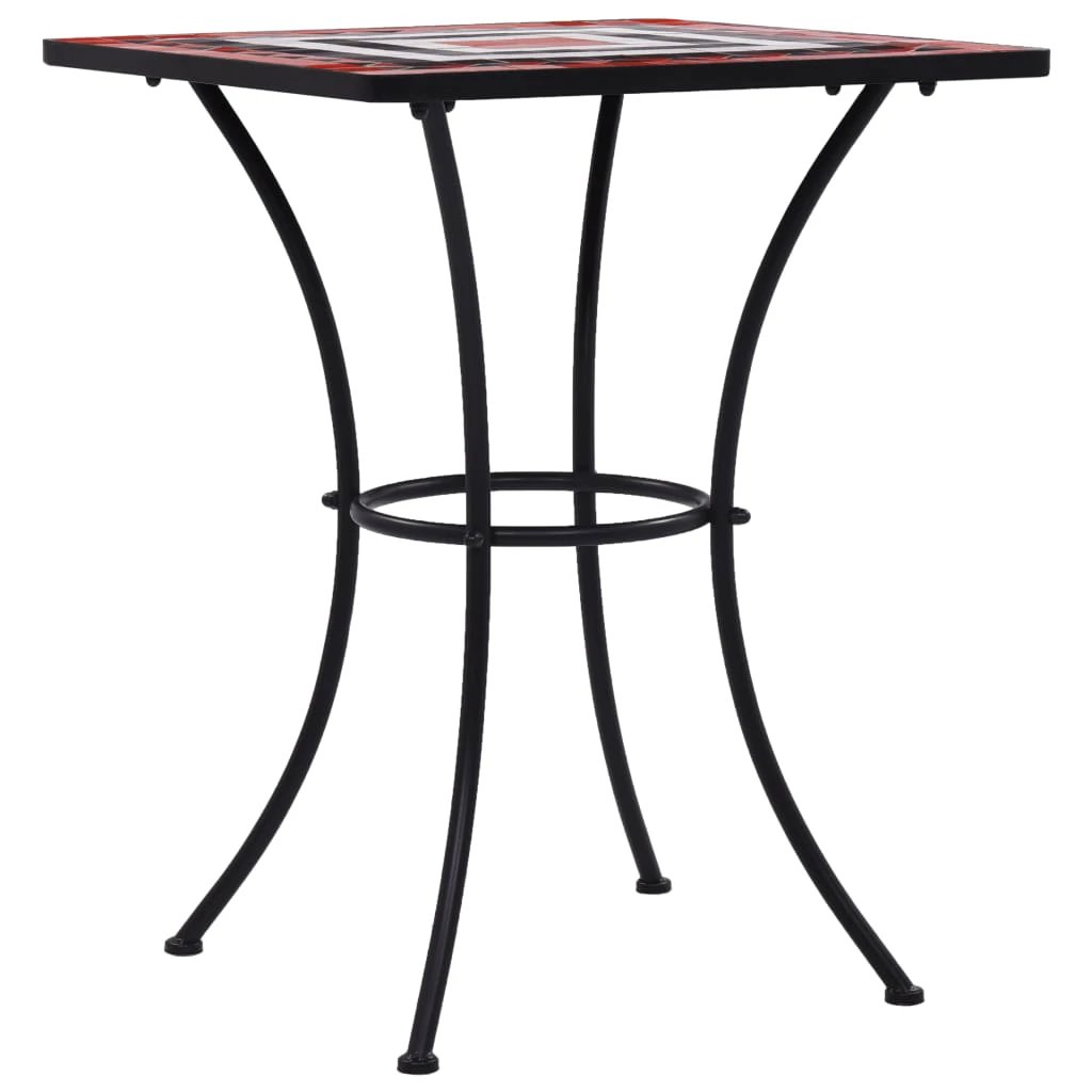 vidaXL Mosaic Bistro Table Terracotta 60 cm Ceramic by vidaXL