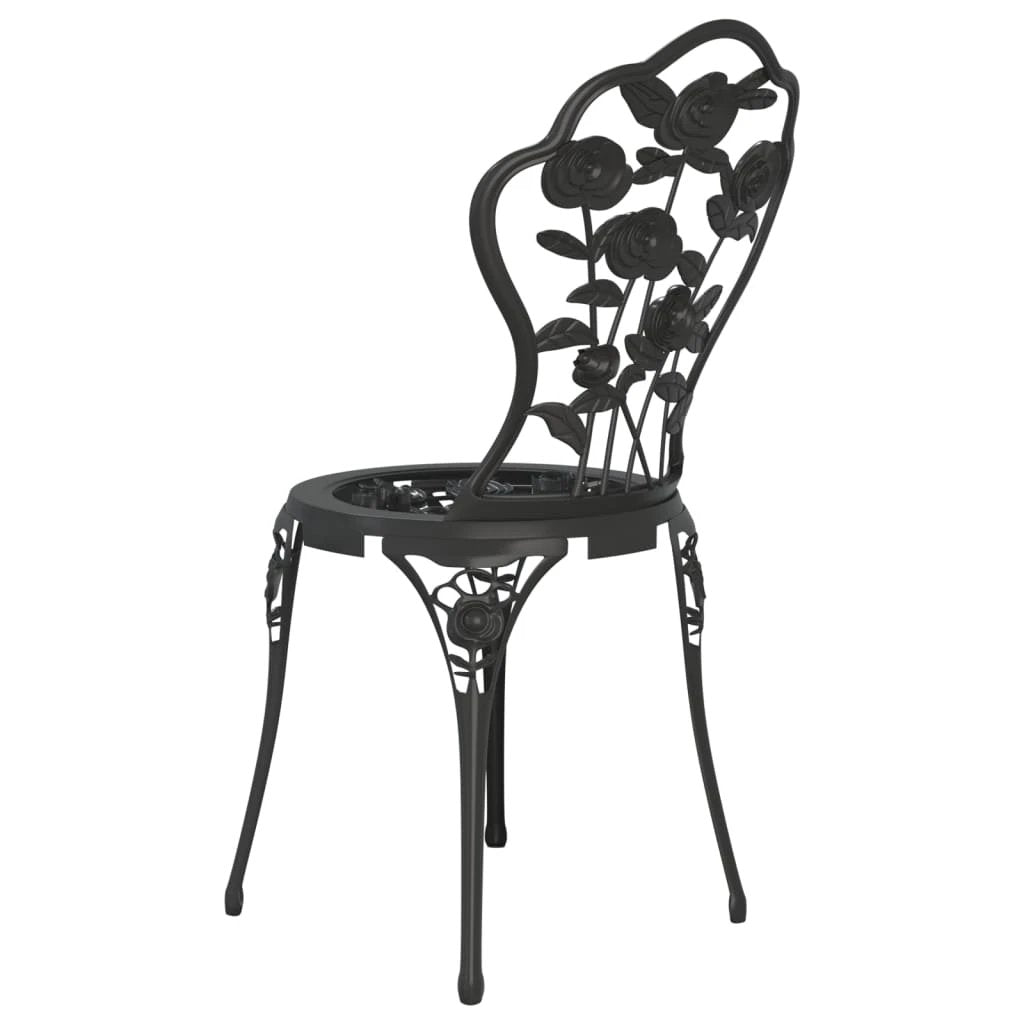 vidaXL Bistro Chairs 2 pcs Bronze Cast Aluminium by vidaXL