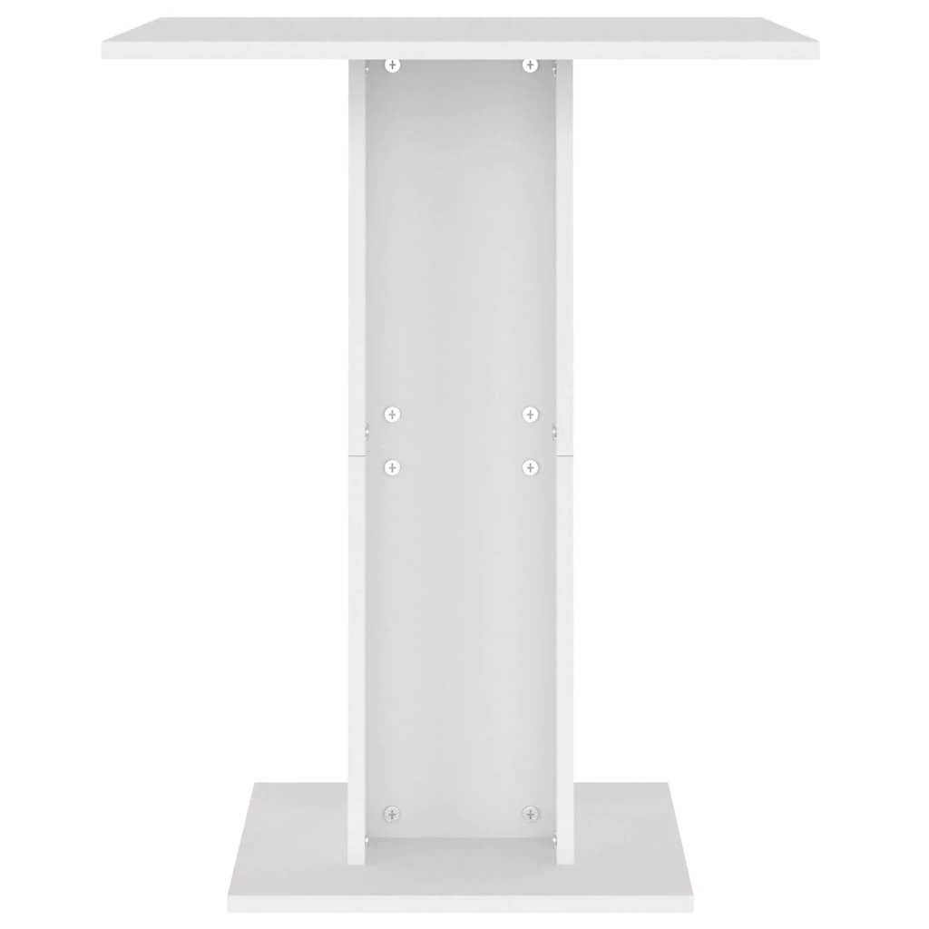 vidaXL Bistro Table Smoked Oak 60x60x75 cm Engineered Wood by vidaXL