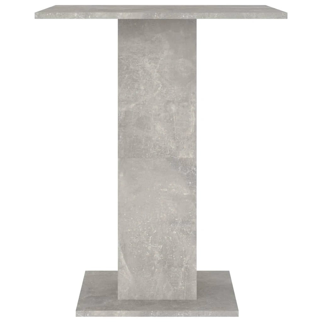vidaXL Bistro Table Smoked Oak 60x60x75 cm Engineered Wood by vidaXL