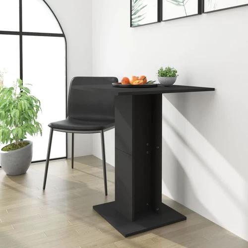 vidaXL Bistro Table Smoked Oak 60x60x75 cm Engineered Wood by vidaXL