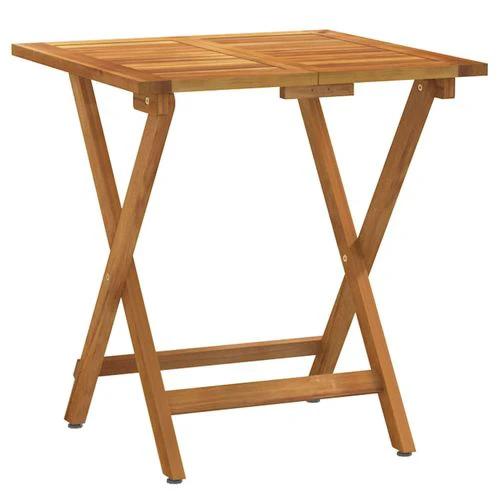 vidaXL 3 Piece Folding Bistro Set Solid Wood Acacia by vidaXL