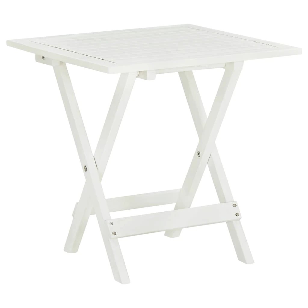 vidaXL Bistro Table 46x46x47 cm Solid Acacia Wood - Bistro Sets
