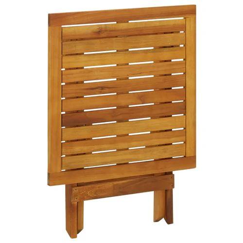 vidaXL Bistro Table 46x46x47 cm Solid Acacia Wood - Bistro Sets